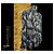Camicia Billionaire Gold cut Dubai in seta con motivo coccodrillo - vista 6