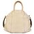 Roberto Cavalli Sac en python blanc ivoire