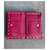 Valentino Garavani Rockstud Zip Cardholder Pink Leather  - vue 14