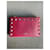 Valentino Garavani Rockstud Zip Cardholder Pink Leather  - vue 2