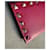 Valentino Garavani Rockstud Zip Cardholder Pink Leather  - vue 7