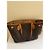 Louis Vuitton Neverfull Handtasche Monogram Dunkelbraun - Ansicht 3