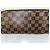 Clutch Louis Vuitton Eva Damier Marrone Scuro - vista 6