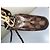Clutch Louis Vuitton Eva Damier Marrone Scuro - vista 7