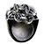 Anello cocktail Pianegonda Plot in argento sterling Silver hardware