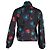 Blusa de seda negra con estampado floral Ganni Negro - vista 3
