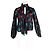 Blusa de seda negra con estampado floral Ganni Negro - vista 4