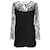 Schwarze Polyesterbluse mit Spitzendetails von Sandro Paris - Ansicht 6