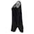 Schwarze Polyesterbluse mit Spitzendetails von Sandro Paris - Ansicht 7