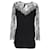 Schwarze Polyesterbluse mit Spitzendetails von Sandro Paris - Ansicht 8