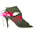 Aquazzura Sexy Thing Sandals in Pink Suede Brown  ref.2152862