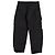 Balenciaga Flared Cargo-Hosen aus schwarzer Baumwolle - Ansicht 2