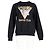 Autre Marque Casablanca Tennis Club Sweatshirt aus schwarzer Baumwolle - Ansicht 4