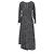Abito Maxi Imogen in Viscosa Nera di Diane Von Furstenberg Nero - vista 8