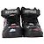 Supreme x Nike Air Force 1 Mid Sneakers Supreme in Pelle Nera Nero - vista 2