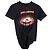 Camiseta negra de algodón con fruncidos Paco Rabanne Negro