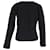 Oslavi Pullover aus schwarzer Baumwolle von Acne Studios  - Ansicht 3