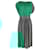  Michael Kors Tie Waist Midi Dress in Green Cotton  ref.2152917