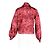 Blusa de satén de seda con estampado de serpiente en rojo de Ganni Roja - vista 6