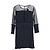Maje Ritzy Plissiertes Mini-Kleid aus Polyester in Marineblau - Ansicht 4