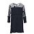Maje Ritzy Plissiertes Mini-Kleid aus Polyester in Marineblau - Ansicht 5