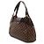 Borsa a Spalla Louis Vuitton Damier Sistina GM N41540 Marrone - vista 2