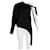 Diane Von Furstenberg Asymmetric Top in Black Polyester  - view 4