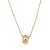 Collier Chanel Coco Crush K18YG J12305 Doré