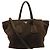 Tote BORSA A MANO PRADA IN SCAMOSCIATO MARRONE CON TRACOLLA
