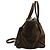 Tote BORSA A MANO PRADA IN SCAMOSCIATO MARRONE CON TRACOLLA - vista 4