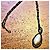 Collana a serpente in vetro opaco autentica Alexander McQueen Runway Gold hardware - vista 2