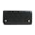 Burberry Black Leather Long Wallet  - view 1