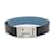 Hermès Hermes Kara Belt in Black and Blue Jean  ref.2154076