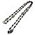 Collana con Emblema in Argento Sterling e Resina Gucci Tom Ford