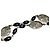 Gucci Tom Ford Armband aus Sterlingsilber und Harz mit Emblem