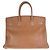 Hermès Vintage Birkin 35 Handtasche Braun Golden - Ansicht 2