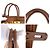 Hermès Vintage Birkin 35 Handtasche Braun Golden - Ansicht 6