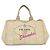 PRADA Canapa GM Borsa a mano in tela bianca oro Auth bs24371 Bianco D'oro - vista 13