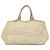 PRADA Canapa GM Borsa a mano in tela bianca oro Auth bs24371 Bianco D'oro - vista 2