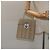 Borsa a mano Gancini in vinile trasparente argento Auth BD1554 di Salvatore Ferragamo - vista 20
