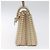 Borsa a mano Gancini in vinile trasparente argento Auth BD1554 di Salvatore Ferragamo - vista 4