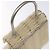 Borsa a mano Gancini in vinile trasparente argento Auth BD1554 di Salvatore Ferragamo - vista 6