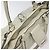 Borsa a Spalla Gancini in Pelle Bianca Argento Auth KD545 di Salvatore Ferragamo Bianco - vista 10