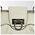 Borsa a Spalla Gancini in Pelle Bianca Argento Auth KD545 di Salvatore Ferragamo Bianco - vista 17