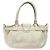 Borsa a Spalla Gancini in Pelle Bianca Argento Auth KD545 di Salvatore Ferragamo Bianco - vista 2
