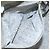 Borsa a Spalla Gancini in Pelle Bianca Argento Auth KD545 di Salvatore Ferragamo Bianco - vista 23