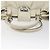 Borsa a Spalla Gancini in Pelle Bianca Argento Auth KD545 di Salvatore Ferragamo Bianco - vista 7