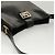Céline Borsa a Spalla CELINE in Pelle Nera Oro Auth MX169 Nero D'oro - vista 6