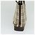Burberry Nova Check Tote Bag aus Canvas Beige Silber Authentisch KD427 - Ansicht 4