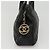 CHANEL V stitch Borsa a Mano in Pelle di Agnello Nera CC Auth bs24282 Nero - vista 3